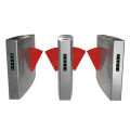 High Speed QR Code Turnstile Intelligent Flap Barrier Gate Metro Station Flap Pedestrian Barrier Gate Durability